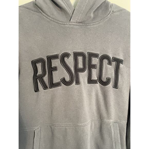 UNDER ARMOUR PROJECT ROCK Hoodie Mens Small Gray RESPECT Veterans Sweatshirt - Picture 2 of 10